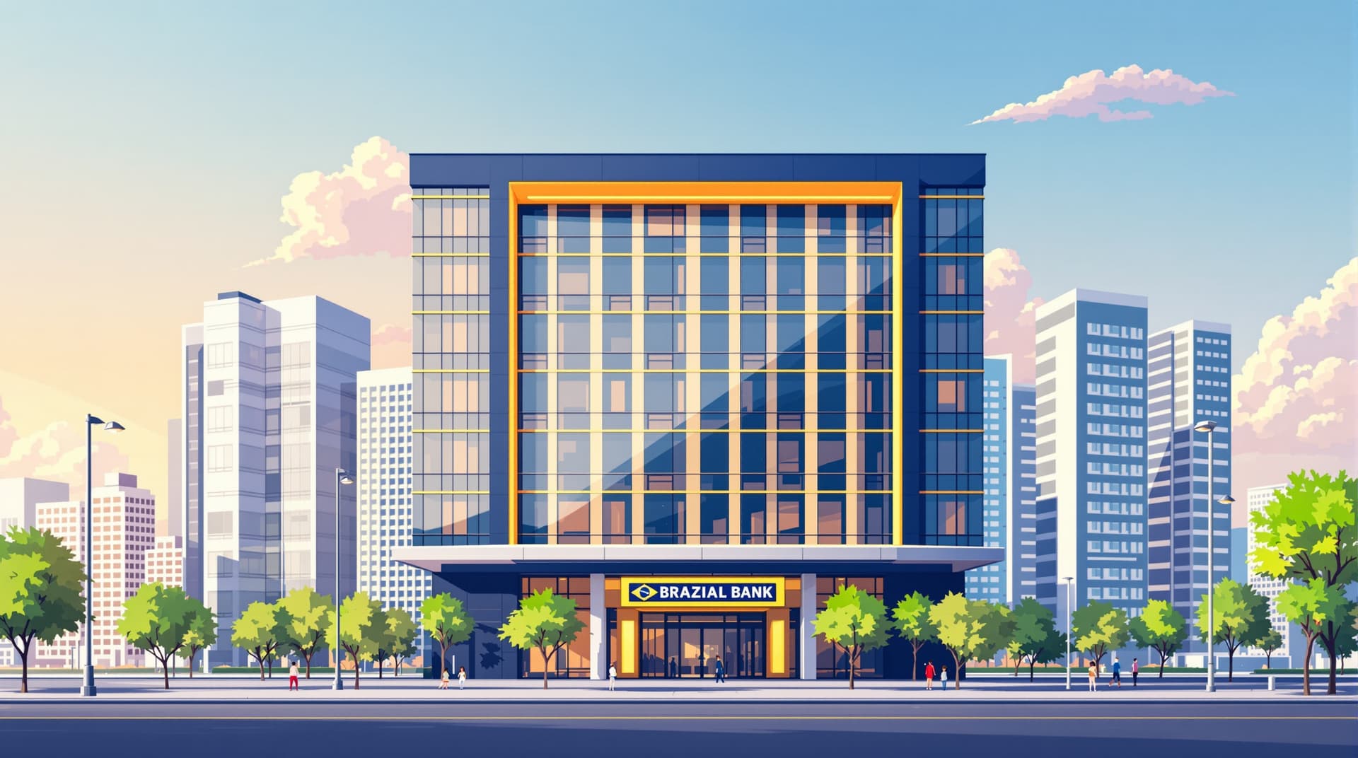 Ilustração representando concursos da banca Fundação Cesgranrio